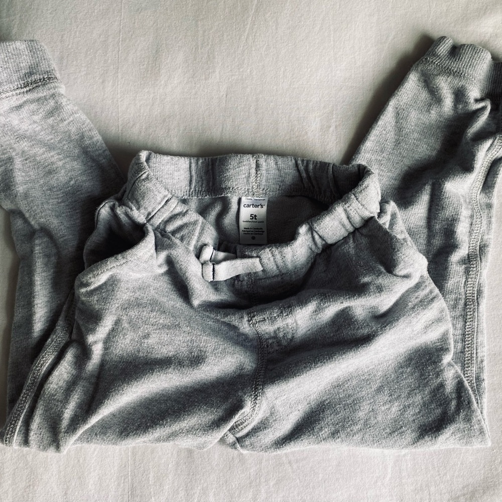 Carter’s Drawstring Sweatpants - Picture 2 of 4